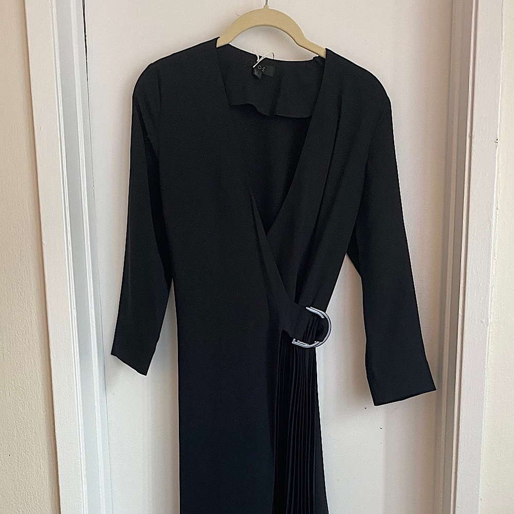 Unique black dress